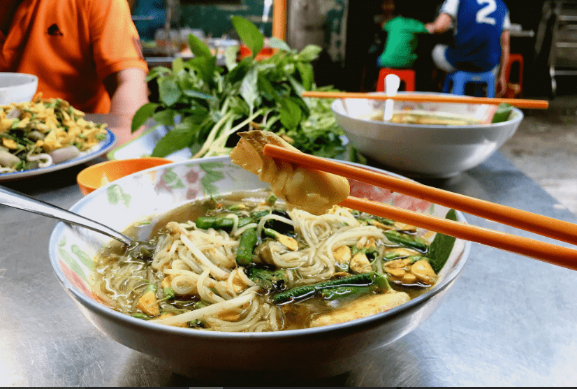 chợ ăn uống Sài Gòn