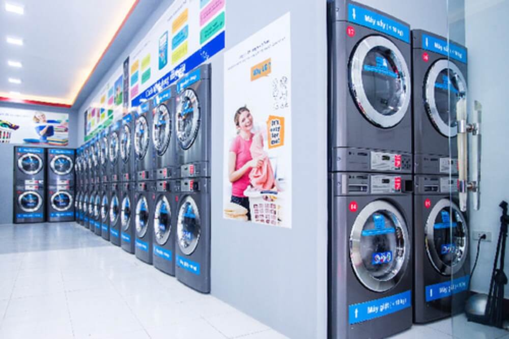 tiệm giặt ủi ở Sài Gòn