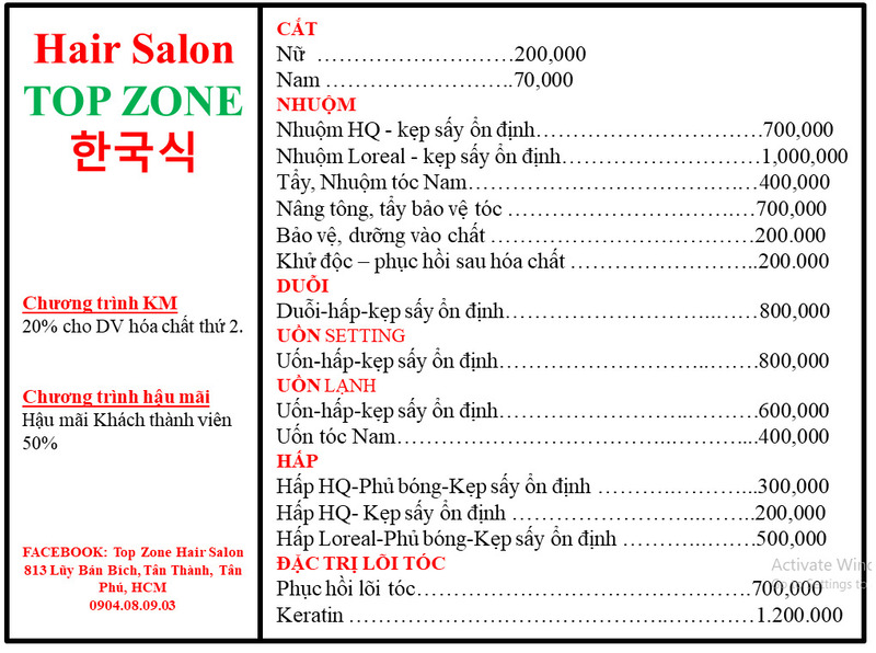 tiệm cắt tóc nữ đẹp rẻ ở Sài Gòn
