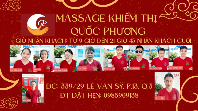 địa chỉ massage hội người mù ở TPHCM