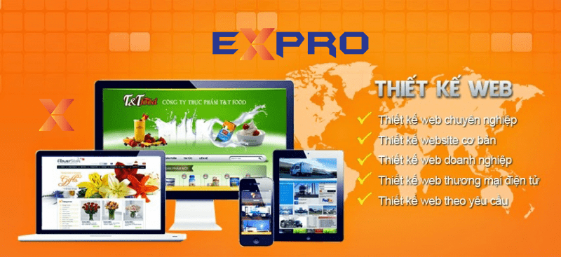 Thiết kế website Expro