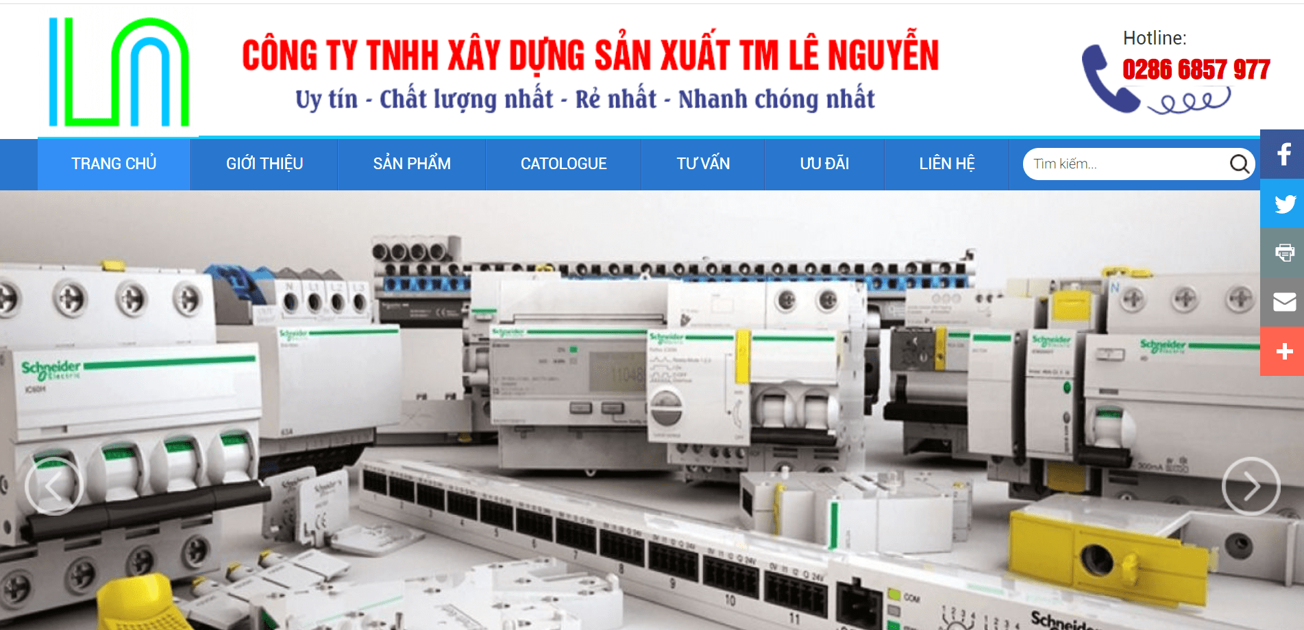 Công ty TNHH XD SX TM Lê Nguyễn