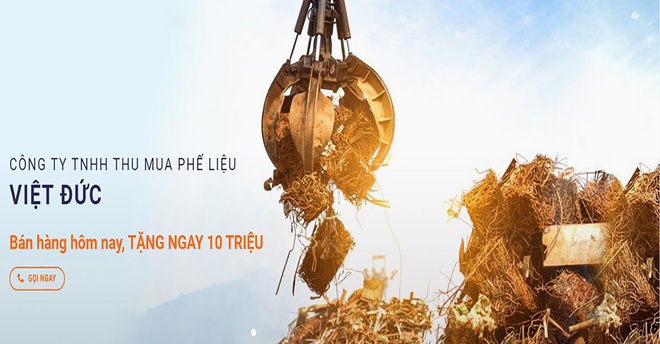 Công ty thu mua phế liệu giá cao Việt Đức