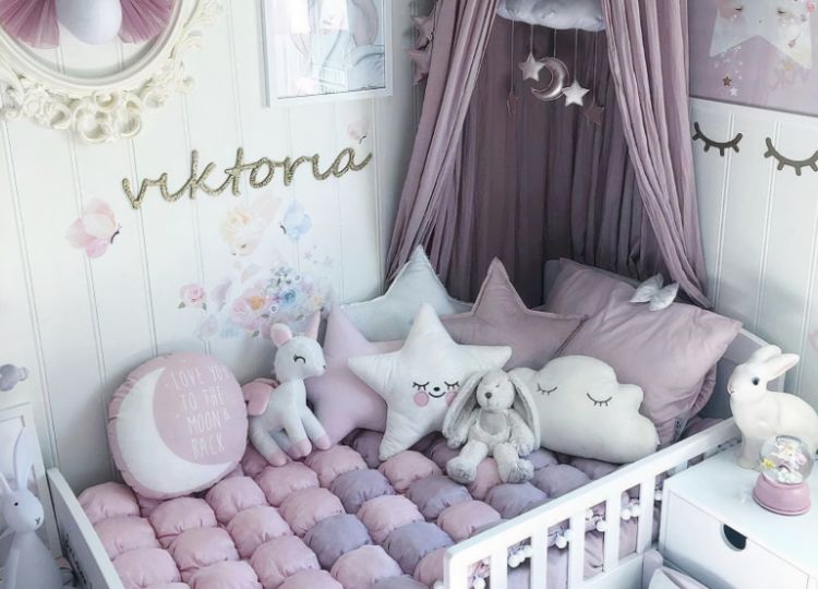  lựa màu sắc phù hợp thiết kế phòng ngủ cho bé gái